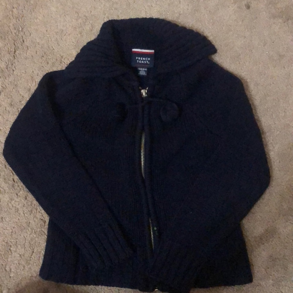 Navy blue cardigan